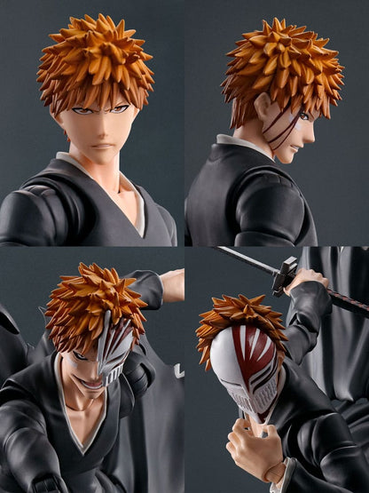 Bleach S.H. Figuarts Action Figur Ichigo Kurosaki GetSugatensho 16 cm