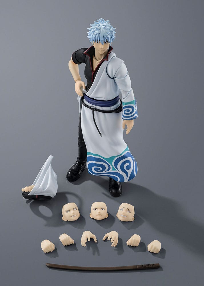 Gintama S.H.Figuarts Aksiyon Figürü Sakata Gintoki 15 cm