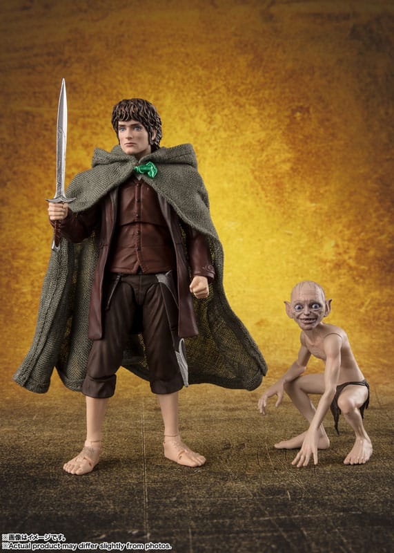 Lord of the Rings S.H. Figuarts Action Figures Frodo Baggins & Gollum