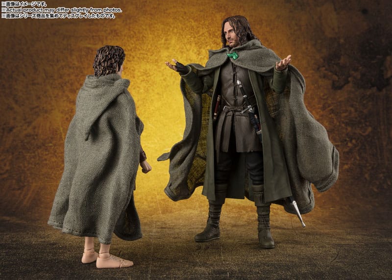 Lord of the Rings S.H. Figuarts Action Figures Frodo Baggins & Gollum