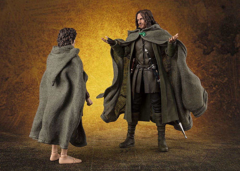 Lord of the Rings S.H. Figuarts actionfigur Aragorn 16 cm