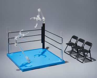 Tamashii Stage Action Figure Accessoire Act Ring Corner & Folling Chair Set Neutral Ver.