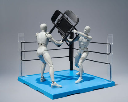 Tamashii Stage Action Figure Accessoire Act Ring Ecke & Klappstuhl Set neutral ver.