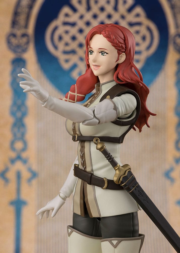 Yüzüklerin Efendisi Rohirrim S.H. Figuarts aksiyon figürü Rohan'dan Hera Shieldmaiden 18 cm