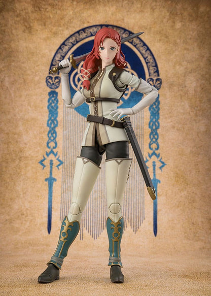 Yüzüklerin Efendisi Rohirrim S.H. Figuarts aksiyon figürü Rohan'dan Hera Shieldmaiden 18 cm