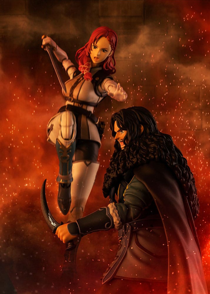 Yüzüklerin Efendisi Rohirrim S.H. Figuarts aksiyon figürü Rohan'dan Hera Shieldmaiden 18 cm