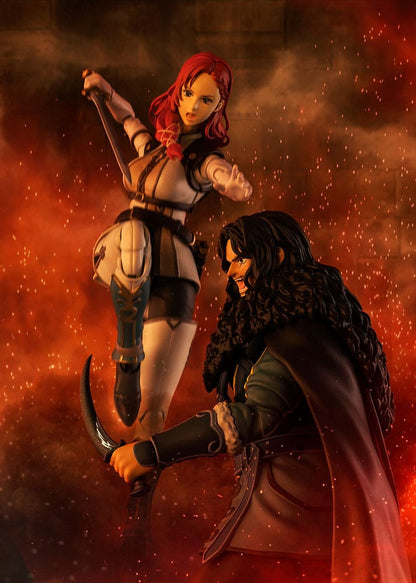 Yüzüklerin Efendisi Rohirrim S.H. Figuarts aksiyon figürü Rohan'dan Hera Shieldmaiden 18 cm