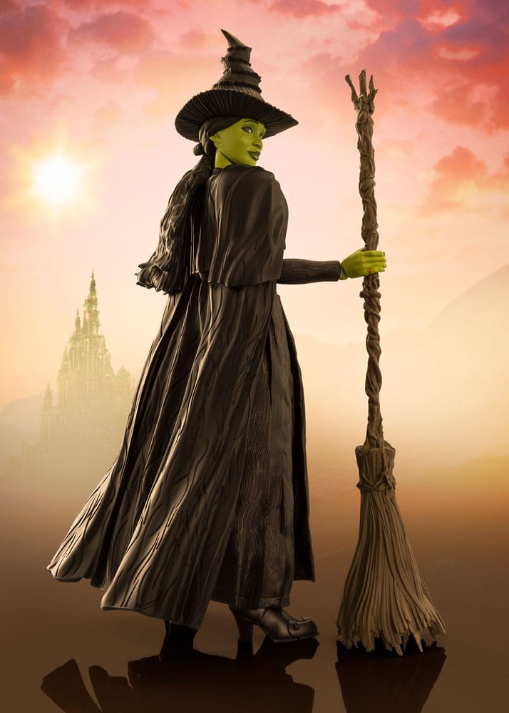Den onde S.H. Figuarts Action Figur Elphaba 14 cm