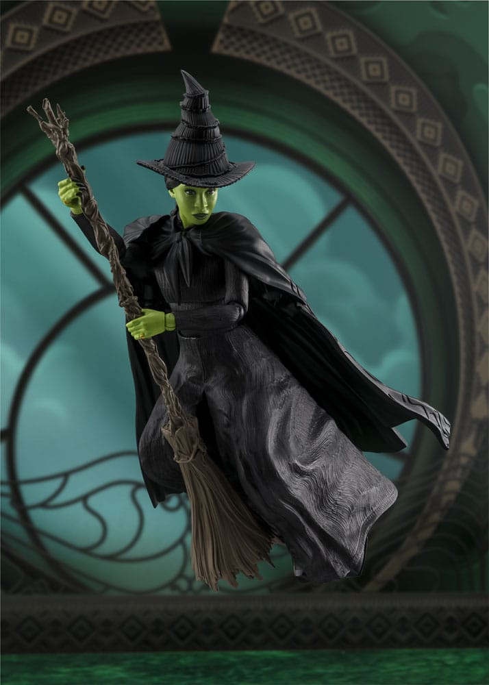 Den onde S.H. Figuarts Action Figur Elphaba 14 cm
