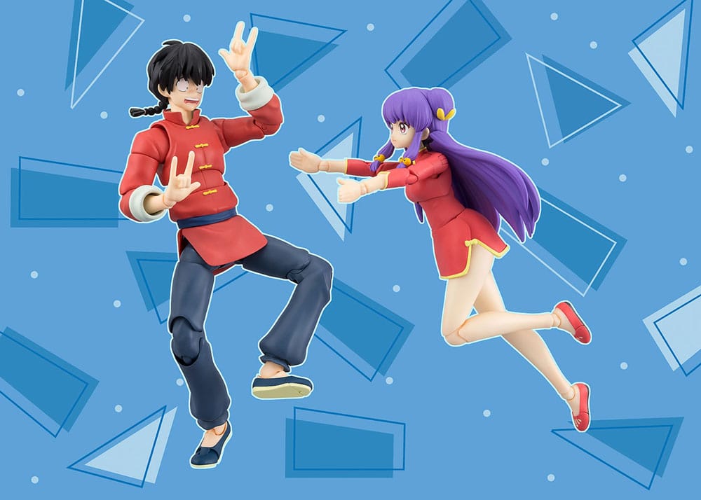 Ranma 1/2 S.H. Figuarts Actiefiguur Ranma Saotome 14 cm