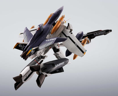 Macross 7 Hi-Metal R Action Figur VF-0S Phoenix (Roy Focker Use) & QF-2200D-B Ghost Set 14 cm