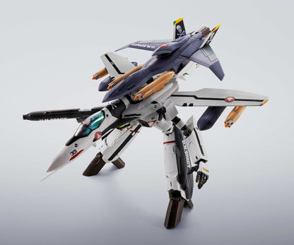 Macross 7 Hi-Metal R Action Figur VF-0S Phoenix (Roy Focker Use) & QF-2200D-B Ghost Set 14 cm