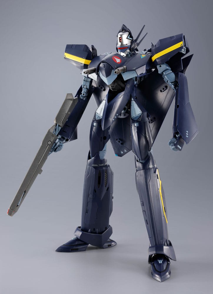 Macross 7 DX Chogokin-actiefiguur VF-17S Nightmare Stealthvalkyrie (Gamlin Kizaki-gebruik) 25 cm