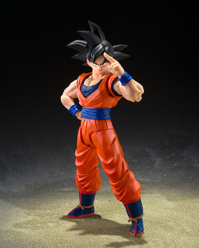 Dragon Ball Z S.H.Figuarts Action Figur Son Goku (Den Godhjertede Saiyan) 14 cm