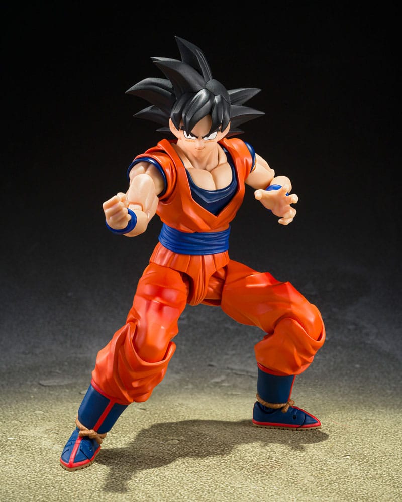 Dragon Ball Z S.H.Figuarts Action Figur Son Goku (Den Godhjertede Saiyan) 14 cm