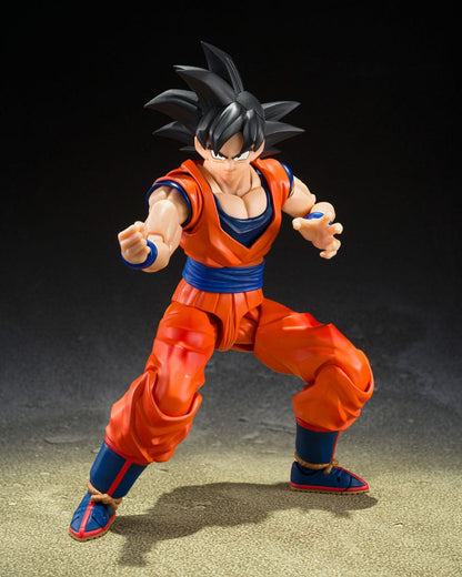 Dragon Ball Z S.H.Figuarts Action Figur Son Goku (Den Godhjertede Saiyan) 14 cm