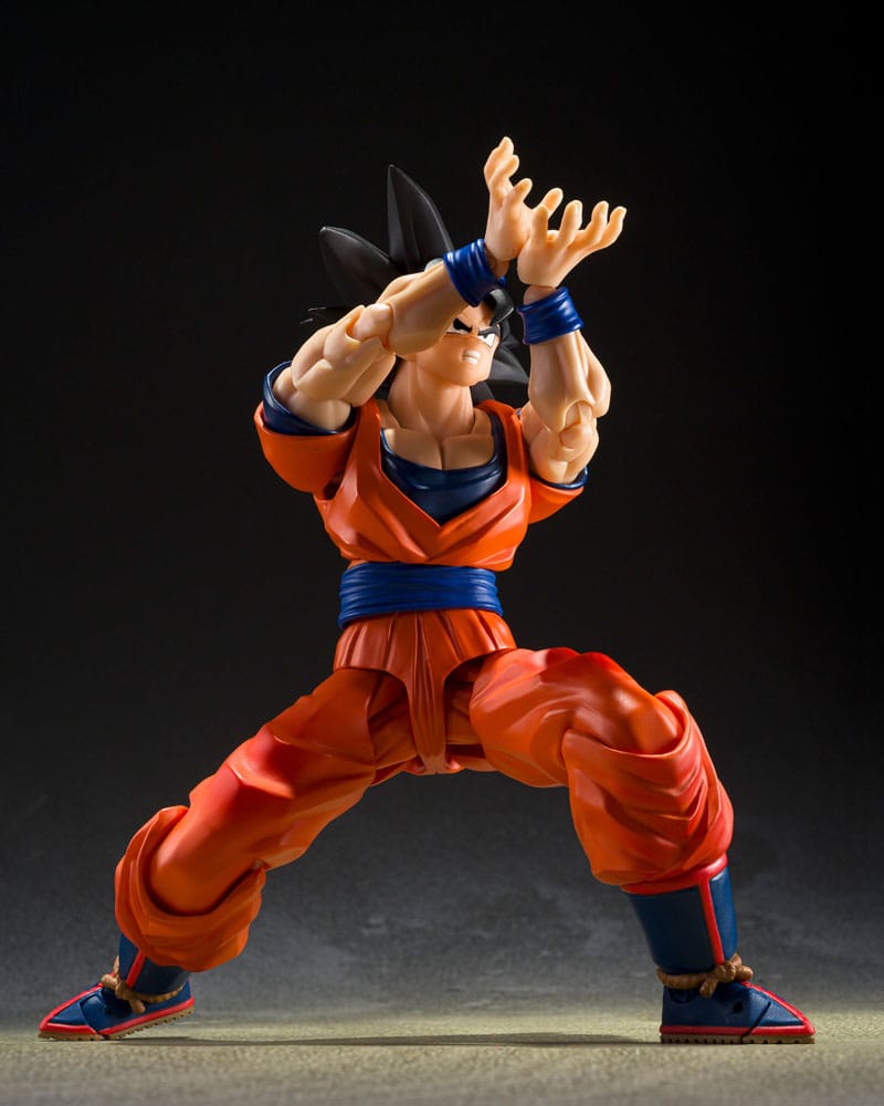 Dragon Ball Z S.H.Figuarts Action Figur Son Goku (Den Godhjertede Saiyan) 14 cm