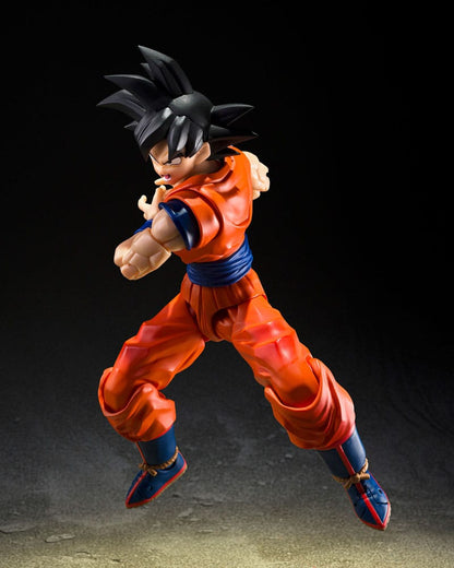 Dragon Ball Z S.H.Figuarts Action Figur Son Goku (Den Godhjertede Saiyan) 14 cm