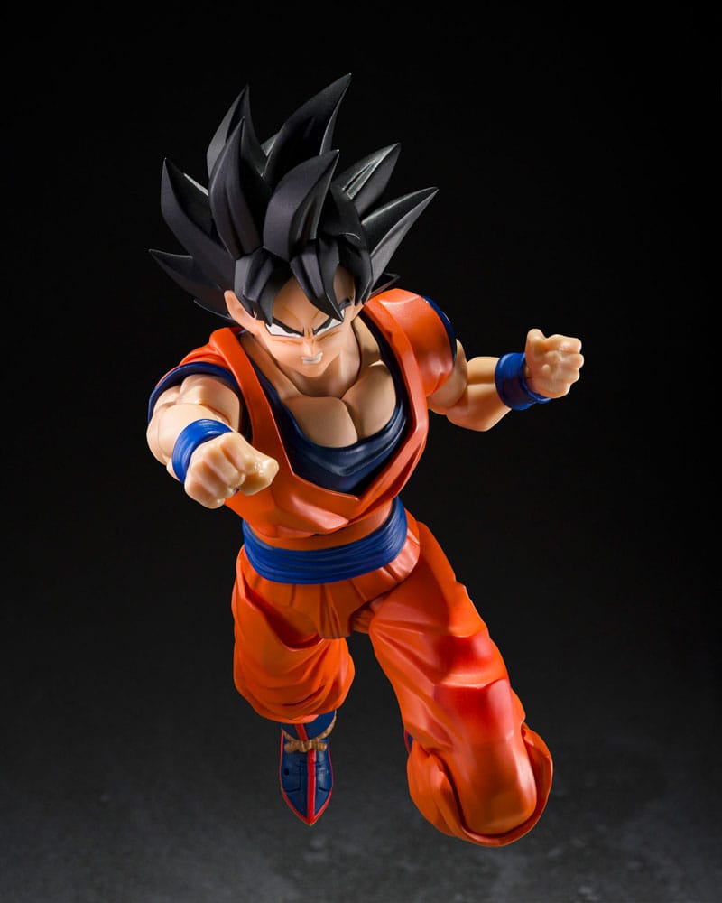 Dragon Ball Z S.H.Figuarts Action Figur Son Goku (Den Godhjertede Saiyan) 14 cm