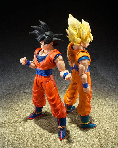 Dragon Ball Z S.H.Figuarts Action Figur Son Goku (Den Godhjertede Saiyan) 14 cm