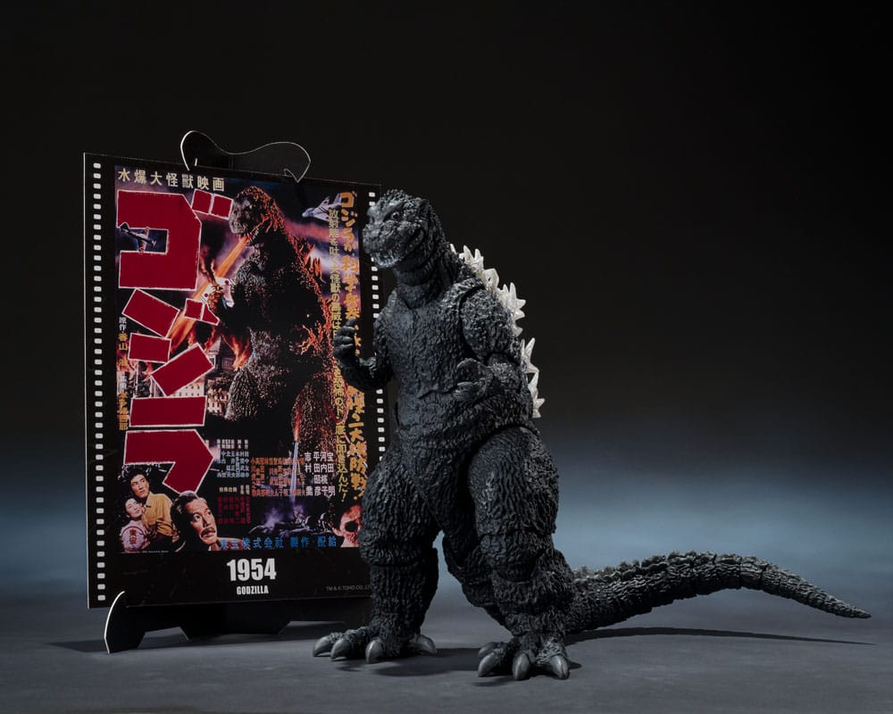 Godzilla 1954 S.H.MonsterArts Action Figur Godzilla Movie Graphic Plus 15 cm