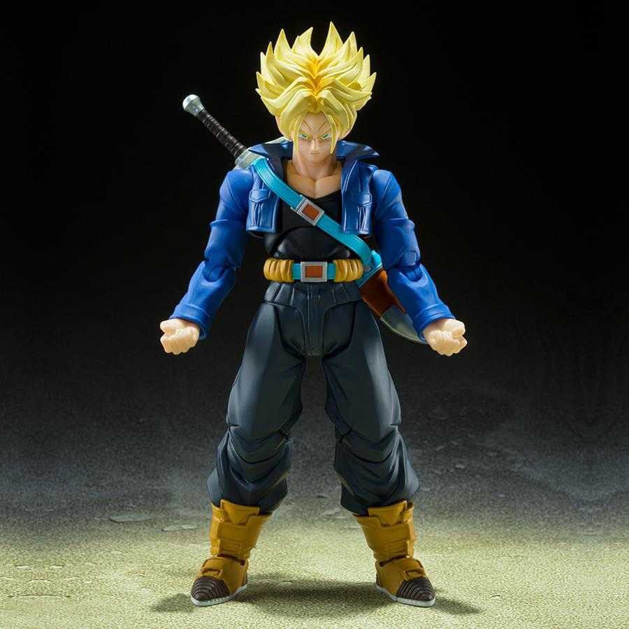 Dragon Ball Z S.H. Figuarts Action Figure Super Saiyan Trunks Il Ragazzo del Futuro 14 cm