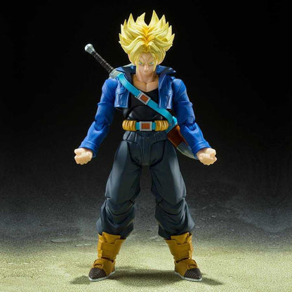 Dragon Ball Z S.H. Figuarts Action Figure Super Saiyan Trunks Il Ragazzo del Futuro 14 cm