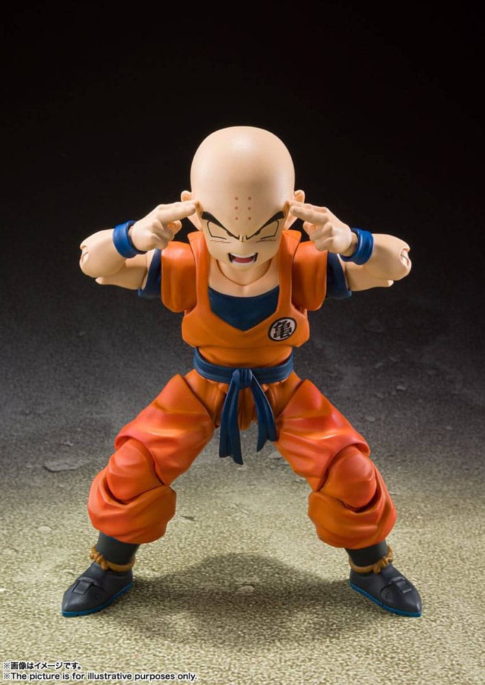 Dragon Ball Z S.H. Figuarts Action Figure Crilin-Earth's Strongest Man 12 cm
