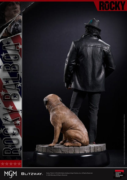Statua su scala superba rocciosa 1/4 Rocky 1976 54 cm
