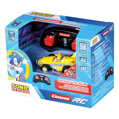 Sonic the Hedgehog RC Remote-kontrolliertes Auto 1/43 2,4 GHz Mini-Schwänze