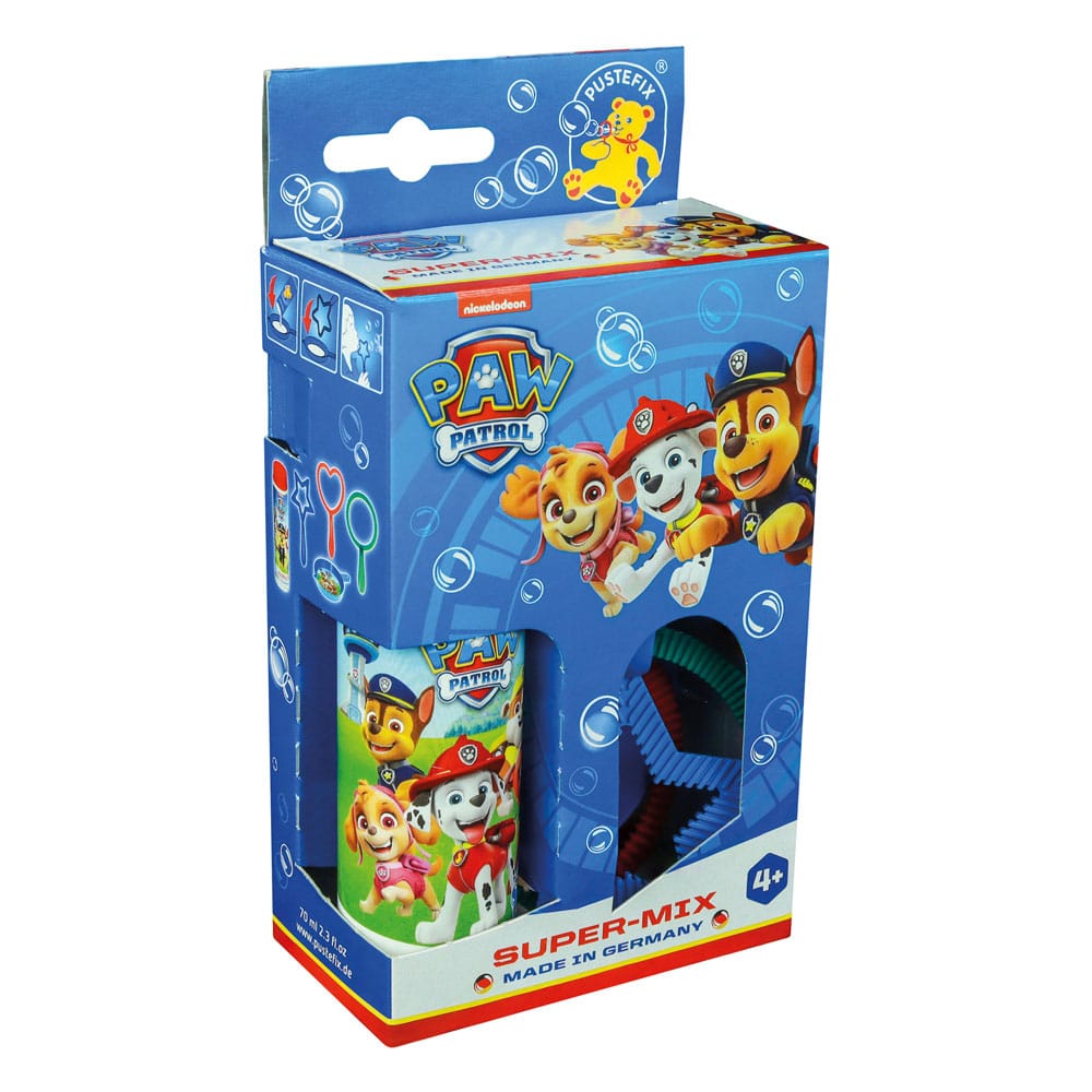 Paw Patrol PusteFix Soap Bubble Bottle Super-Mix Assortimento (15)