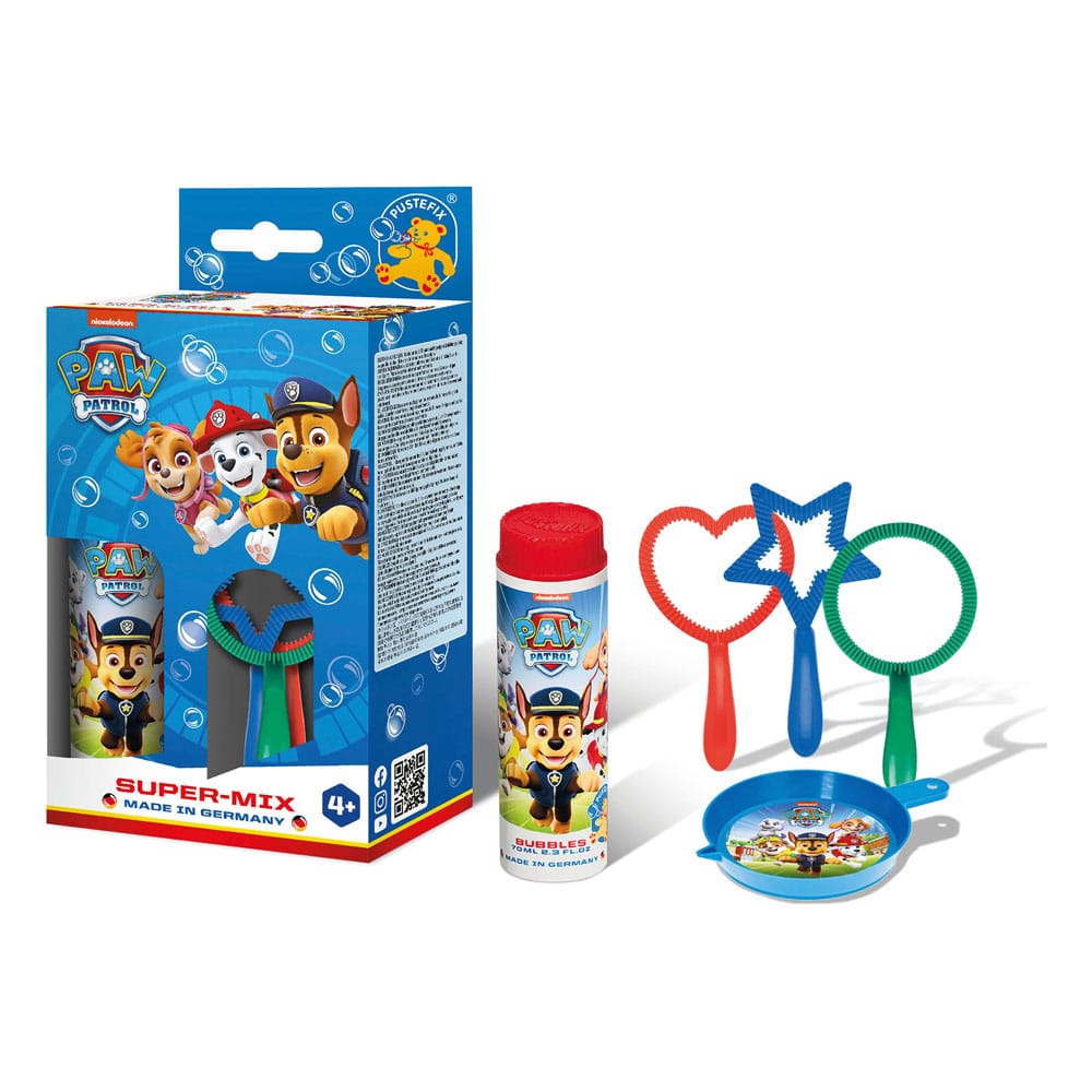 Paw Patrol PusteFix Soap Bubble Bottle Super-Mix Assortimento (15)