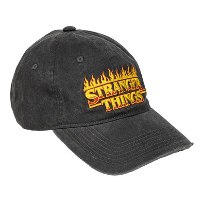 Stranger Things Baseball Cap Logo Burning