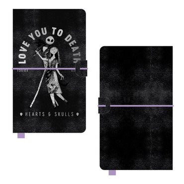 Nightmare before Christmas Premium Notebook A5 Sally & Jack