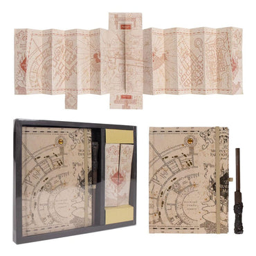 Harry Potter Stationery Set Marauder's Map