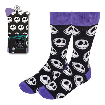 Nightmare Before Christmas Socks's Jack's Face Purple 38-45