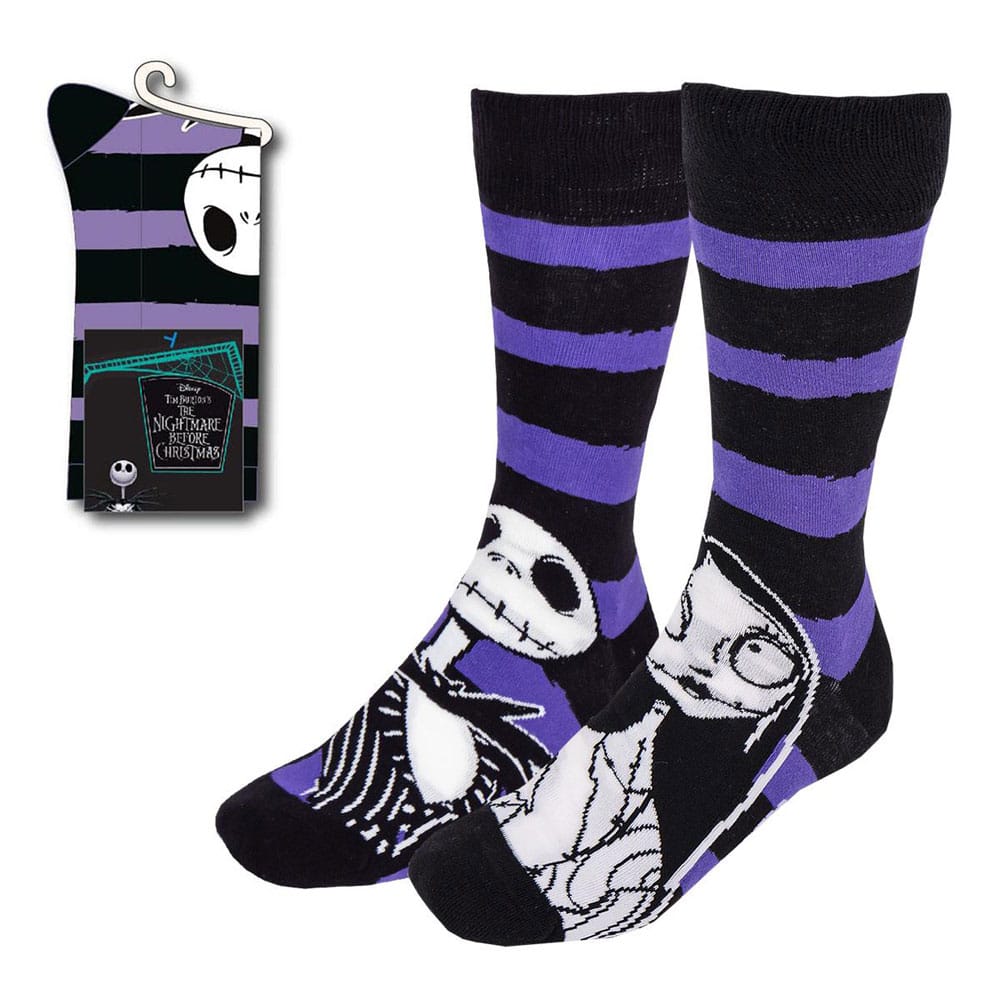 Nightmare Before Christmas Socks Jack y Sally 38-45