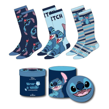 Lilo & Stitch chaussettes 3 pack Crazy Stitch 36-43