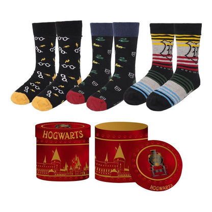 Harry Potter Socks 3-Pack Hogwarts 8-45