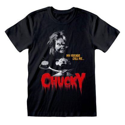 Çocuk T-Shirt Oynatma Arkadaşlarım Bana Chucky diyorum