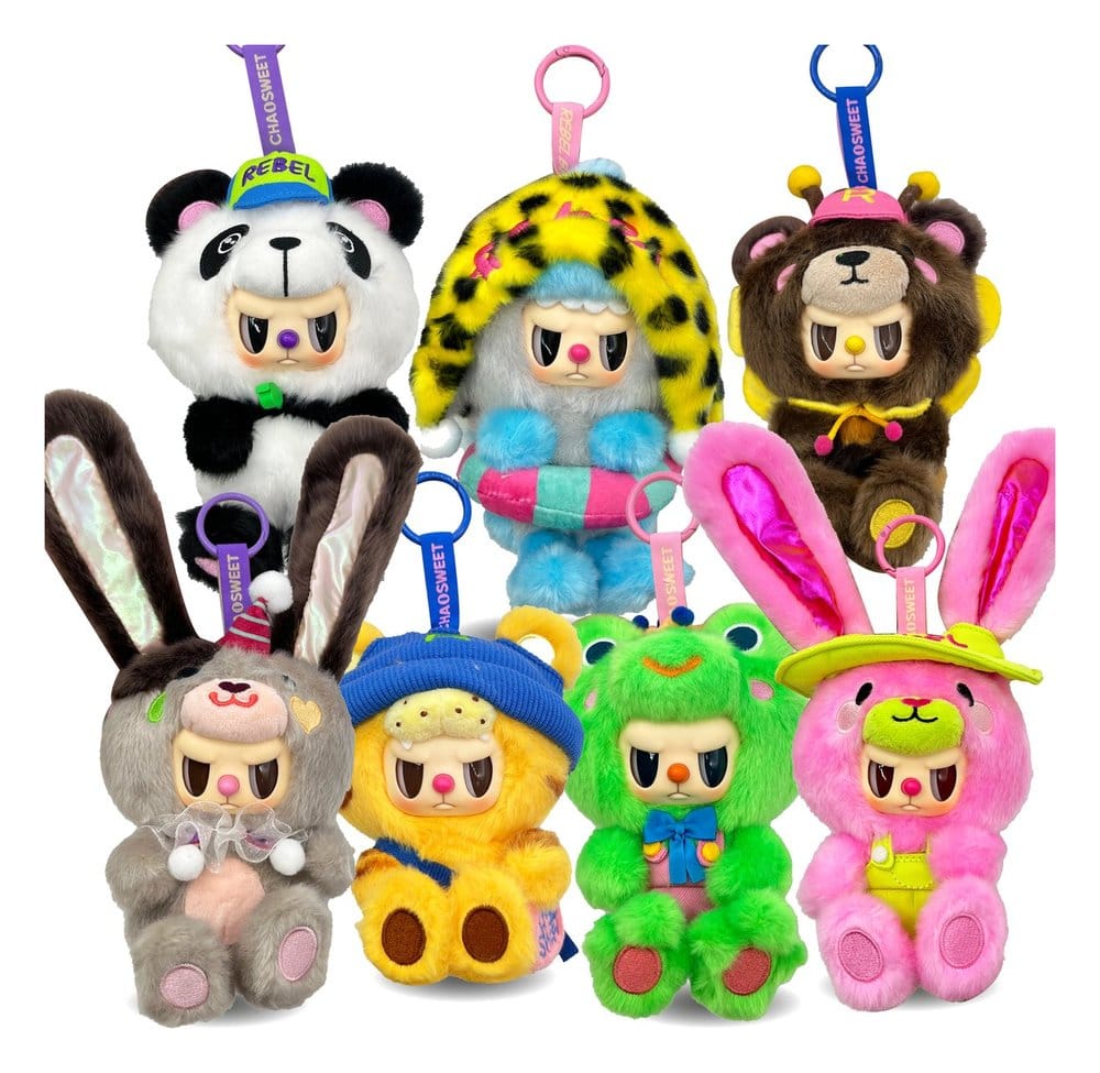 Rebel Bears Figure in vinile di peluche Blind Box Sweet Zoo Display 10 cm (6)