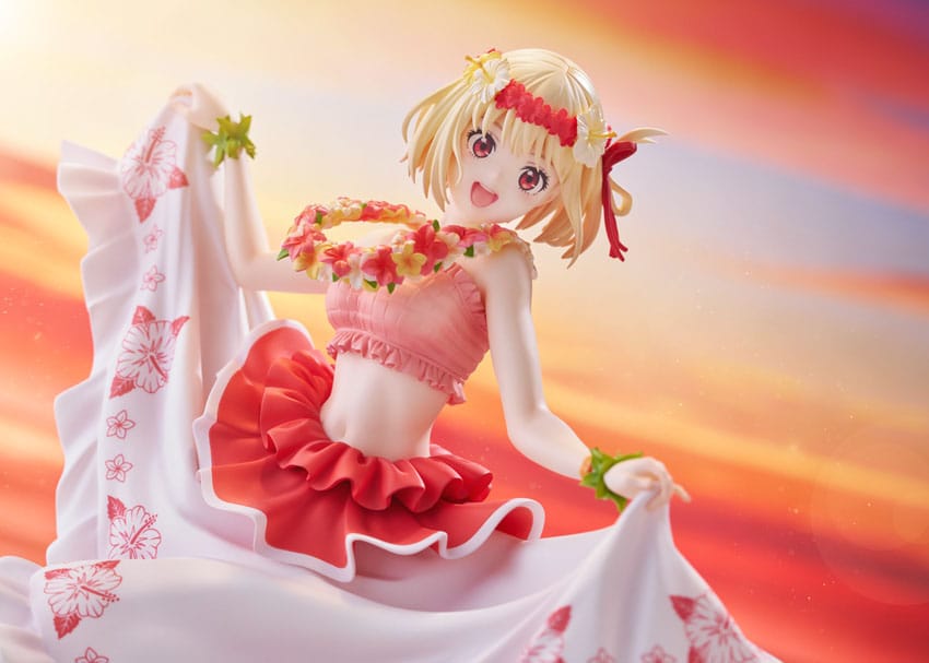 Lycoris Recul Pvc Statue 1/7 Chisato Nishikigi Hawaii Ver. 24 cm