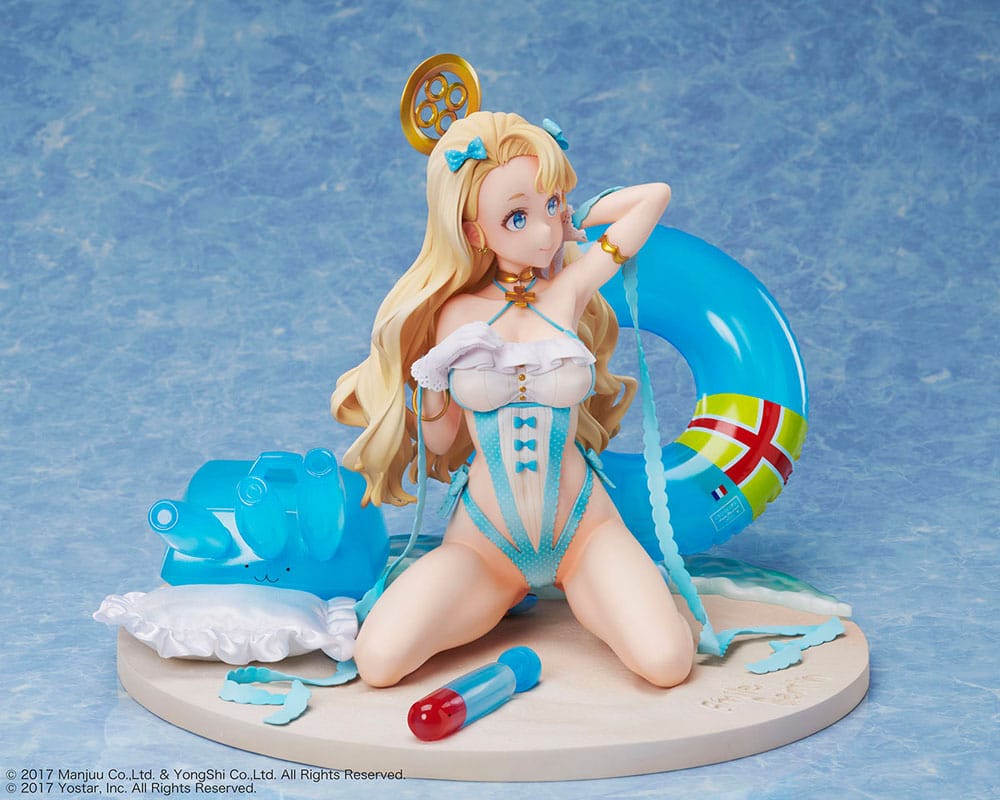 Azur Lane PVC Statue 1/4 Emile Bertin Swimsuit Costume Côte d'Azur 21 CM