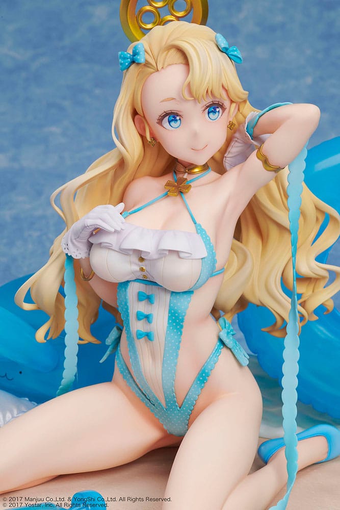 Azur Lane PVC Statue 1/4 Emile Bertin Swimsuit Costume Côte d'Azur 21 CM