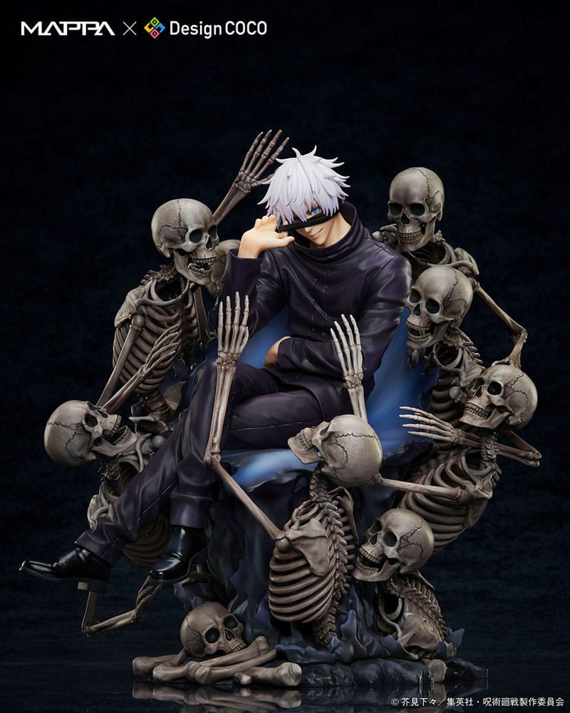 Jujutsu Kaisen Shibuya Incident Mappa X Design Coco Pvc Statup 1/7 Satoru Gojo 23 cm