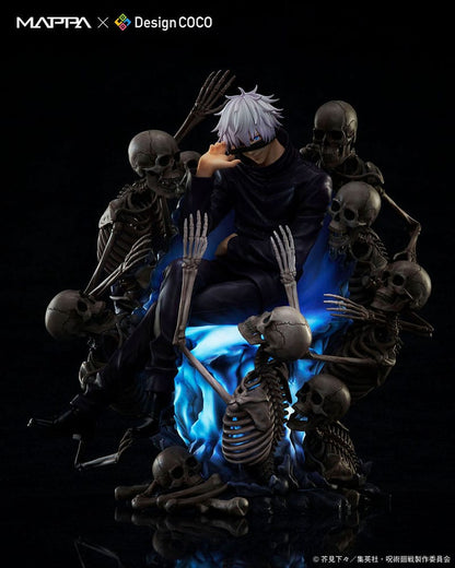 Jujutsu Kaisen Shibuya Incident Mappa X Design Coco Pvc Statup 1/7 Satoru Gojo 23 cm