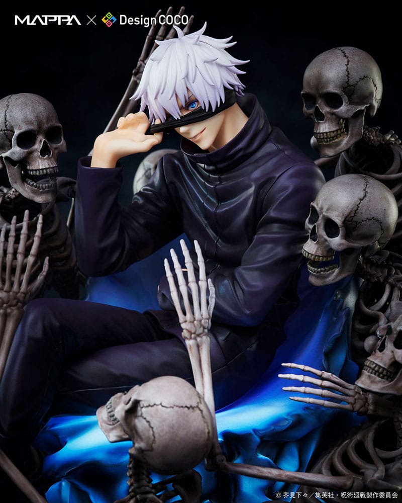 Jujutsu Kaisen Shibuya Incident Mappa X Design Coco Pvc Statup 1/7 Satoru Gojo 23 cm