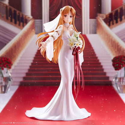 Sword Art Online PVC Estatua 1/7 ASUNA Boda ver. 25 cm