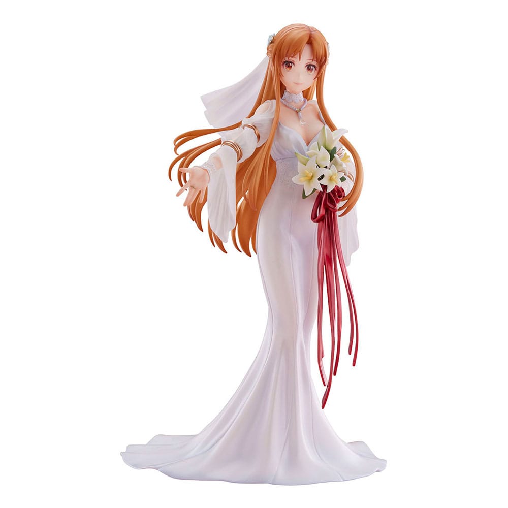 Sword Art Online PVC Estatua 1/7 ASUNA Boda ver. 25 cm