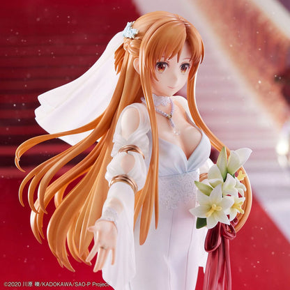 Sword Art Online PVC Estatua 1/7 ASUNA Boda ver. 25 cm